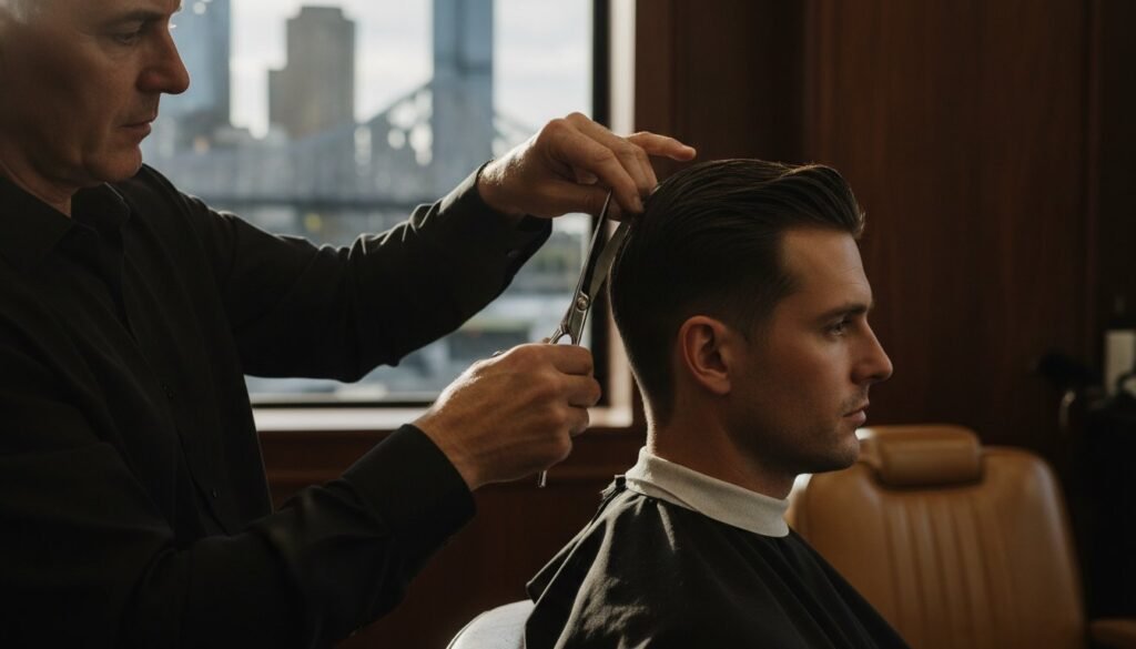 The Definitive Guide to a Men's Haircut in Brisbane: Precision and Heritage