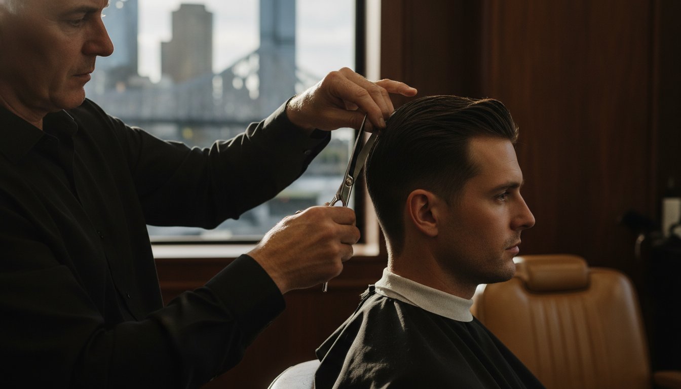 The Definitive Guide to a Men's Haircut in Brisbane: Precision and Heritage